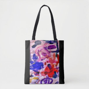 Bolso De Tela El arte acuarela de Alia