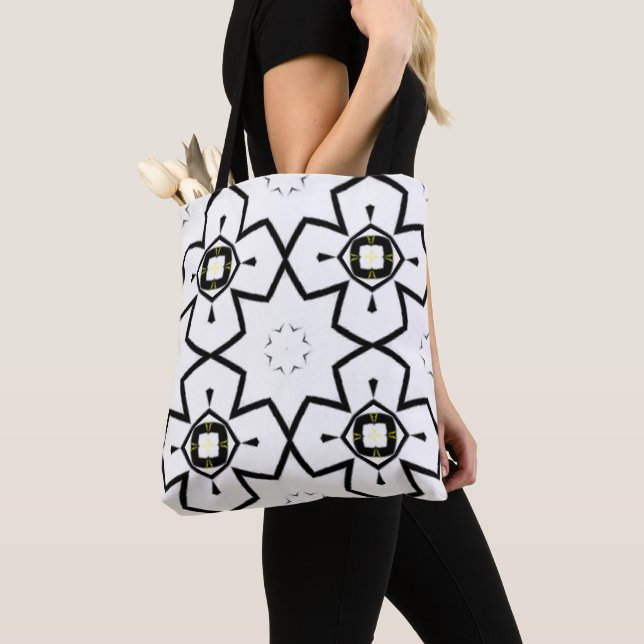 Bolso De Tela El arte caleidoscopio del primer volumen treinta y (Detalle)