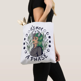 Bolso De Tela El arte Chica gótico alternativo no es una fase
