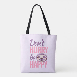 Bolso De Tela El arte de la cara espumosa no se apresuren a ser 