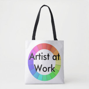 Bolso De Tela El arte del artista de la diversión hace los
