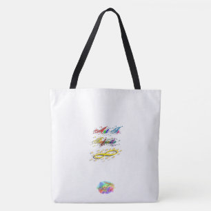 Bolso De Tela El arte es infinito con el conejito de Bertie