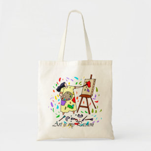 BOLSO DE TELA EL ARTE ES MI PASIÓN