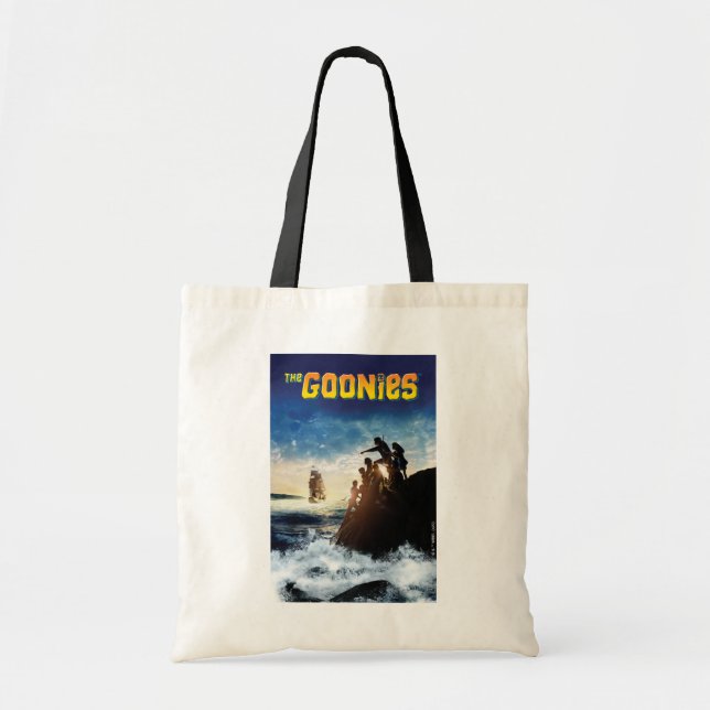 Bolso De Tela El arte teatral del barco pirata Goonies (Frente)