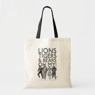 Bolso De Tela El Asistente De Oz™   Tigres de leones y osos ¡Oh 