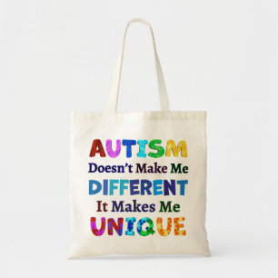 BOLSO DE TELA EL AUTISMO ME HACE ÚNICO