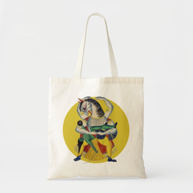 Bolso De Tela El avatar Narasimha (Frente)