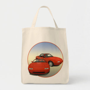 Bolso De Tela El Avenue Art Red Sports Car