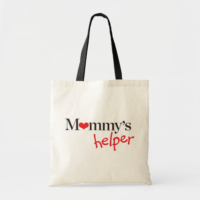 Bolso De Tela El ayudante de la mamá (Frente)