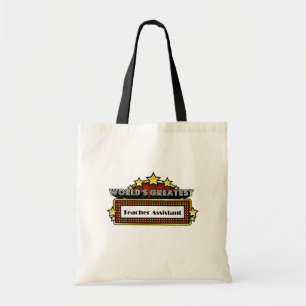 Bolso De Tela El ayudante más grande del profesor del mundo