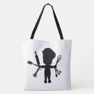 Bolso De Tela El Baker Salta Sus Utensilios / Herramientas Azul
