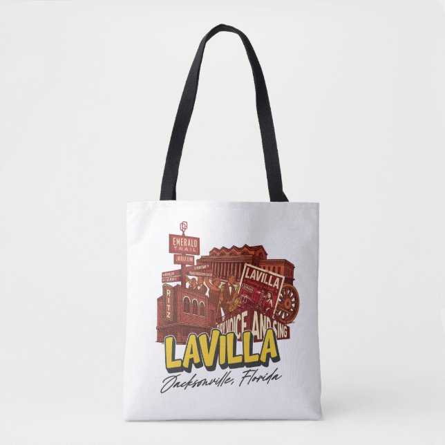 Bolso De Tela El barrio de LaVilla Tote Bag (Anverso)
