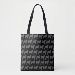 Bolso De Tela El barro amasado siluetea el modelo