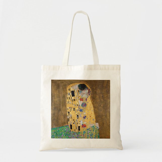 Bolso De Tela El beso de Gustav Klimt (Frente)