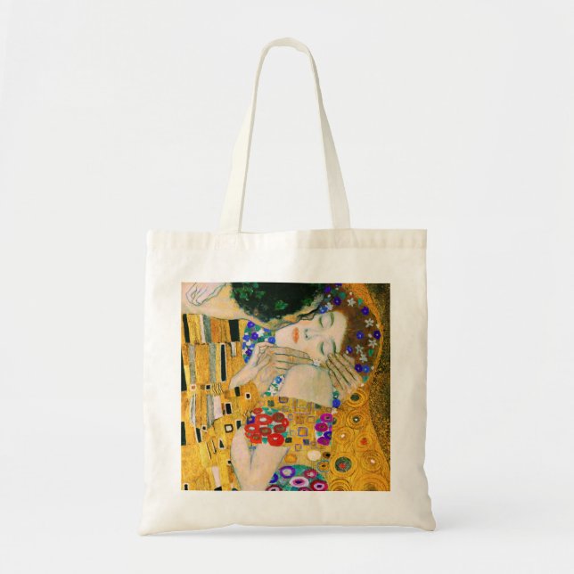 Bolso De Tela El beso de Gustav Klimt (Frente)