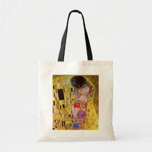Bolso De Tela El Beso de Gustav Klimt, Arte Nouveau Vintage