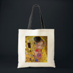Bolso De Tela El beso de Gustav Klimt, vintage Art Nouveau<br><div class="desc">¡La pintura suprema del amor, un hermoso diseño con el que celebrar al El día de San Valentín! El Kiss (detalle) (1907-1908) de Gustav Klimt es un simbolismo de la época victoriana vintage del arte, el amor al arte y la pintura romántica de una pareja romántica en varios tonos de...</div>