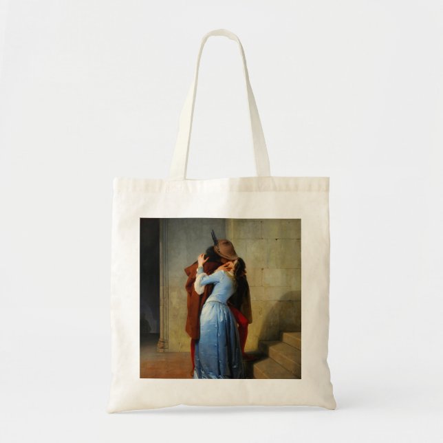 Bolso De Tela El beso Francesco Hayez (Frente)
