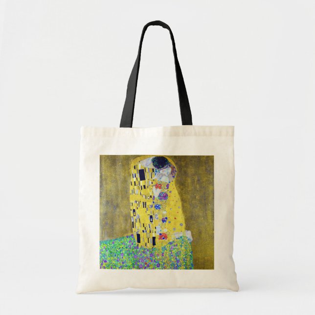 Bolso De Tela El beso, Gustav Klimt (Frente)