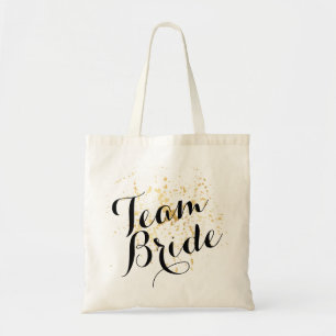 Bolso De Tela El boda Tote Bag Favorece a la novia del equipo de
