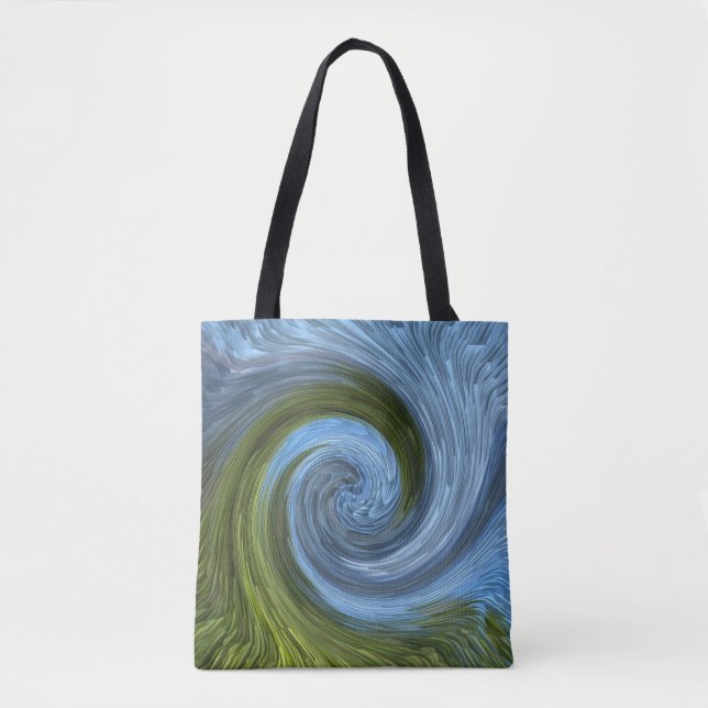 Bolso De Tela El bosque junto al lago...... (Anverso)
