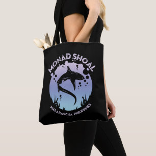 Bolso De Tela El Buceo De Tiburones En Monad Shoal