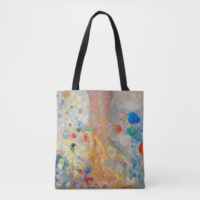 Bolso De Tela El Buda, Redon (Anverso)