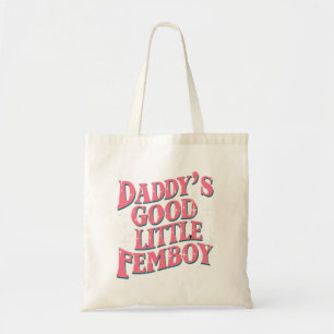 Bolso De Tela El buen femboy de papá LGBT Orgullo Gay Femboy