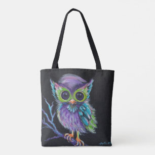 Bolso De Tela El búho sea su amigo