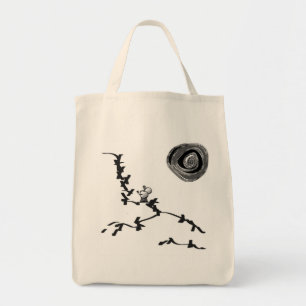 Bolso De Tela el burro mira la luna