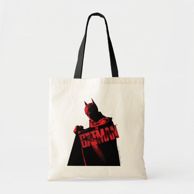 Bolso De Tela El cabo y logo de Batman (Frente)