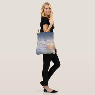 Bolso De Tela El calor del sol en invierno