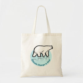 Bolso De Tela El cambio de clima es real