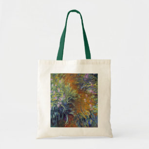 Bolso De Tela El camino a través de los iris por Claude Monet