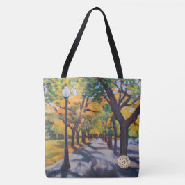 Bolso De Tela El camino de las hojas de otoño