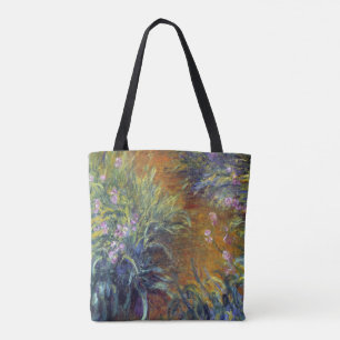 Bolso De Tela El camino entre los iris de Claude Monet