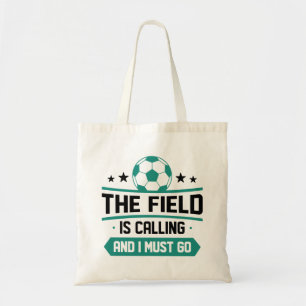 Bolso De Tela El Campo Está Llamando Y Debo Ir