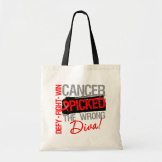 Bolso De Tela El Cáncer De Sangre Recogió La Diva Equivocada