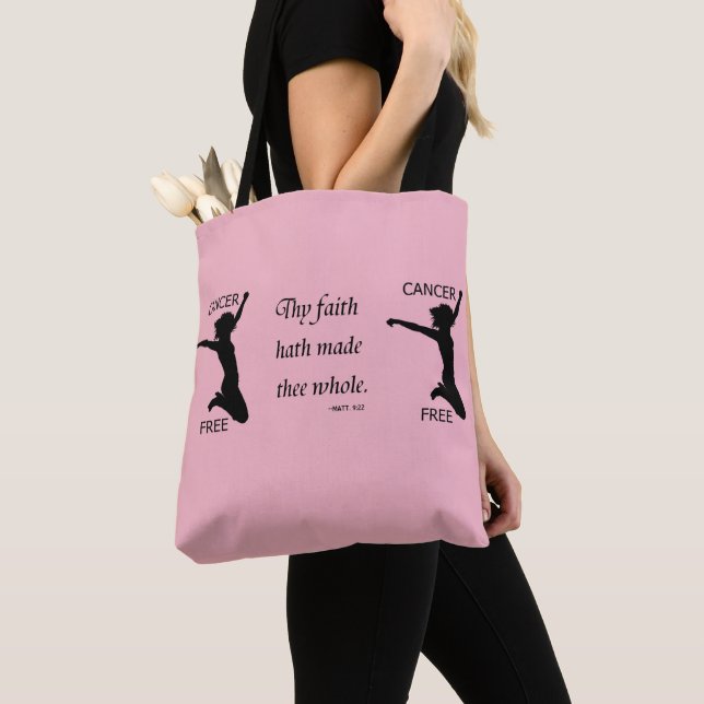 BOLSO DE TELA EL CÁNCER LIBERA (Detalle)
