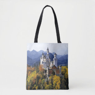 Bolso De Tela El caprichoso Neuschwanstein es uno de tres