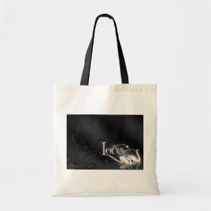 Bolso De Tela El casarse de los cisnes del amor