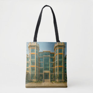 Bolso De Tela El Castillo de la Ciudadela de Cristal