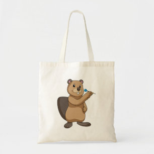 Bolso De Tela El castor en Darts con Dart