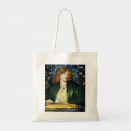 Bolso De Tela El cenador azul (de Dante Gabriel Rossetti)