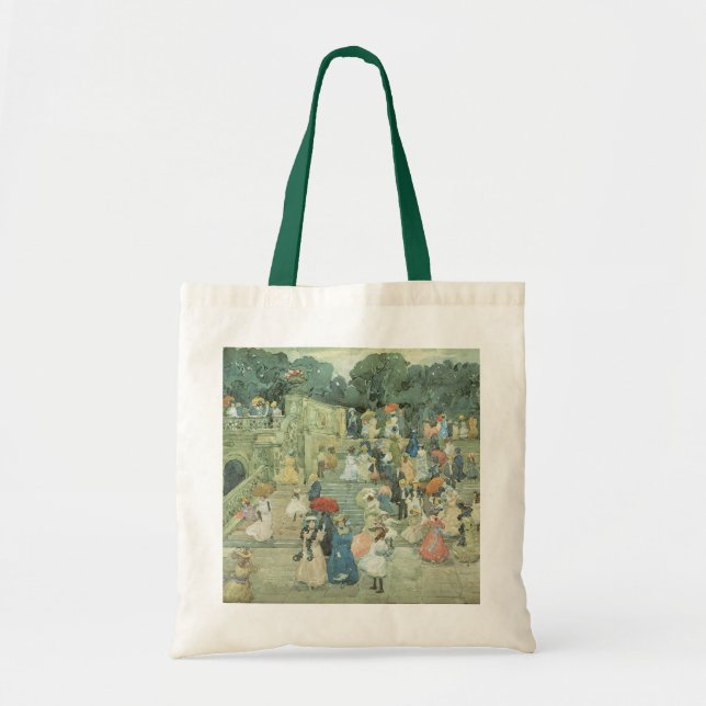 Bolso De Tela El centro comercial, Central Park, de Maurice Pren (Frente)
