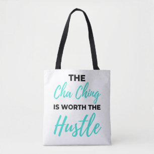 Bolso De Tela El Cha Ching Vale La Pena El Hustle 2