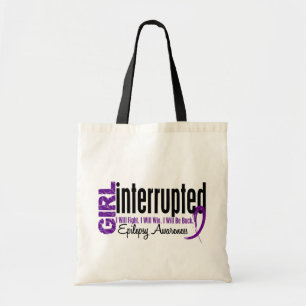 Bolso De Tela El chica interrumpió 1 epilepsia
