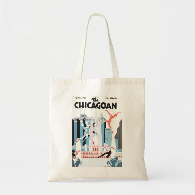 BOLSO DE TELA EL CHICAGO (Frente)