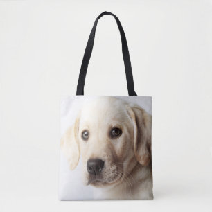Bolso De Tela El cierre de la cachorro de Labrador dorado