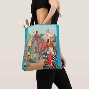 Bolso De Tela El circo llega a la imprenta de la ciudad